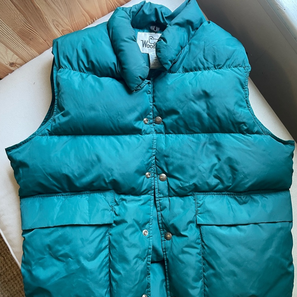 Vintage Woolrich down vest - size medium